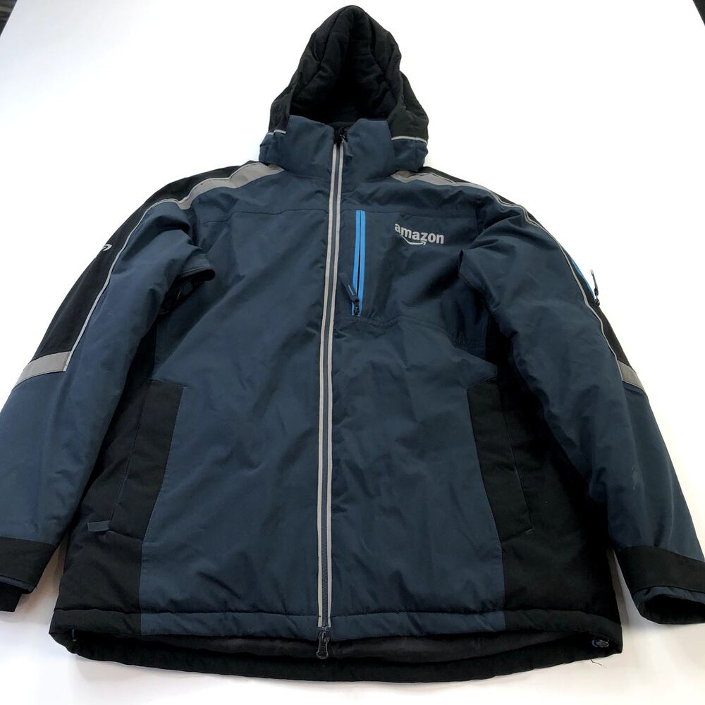 Amazon Driver Luly Yang Insulated Reflective Hooded Jacket APPJ01U